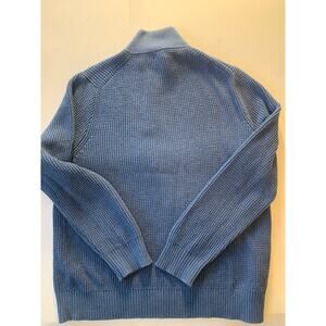 J Crew Mens XL 100% Cotton. 1/4 zip pullover sweater